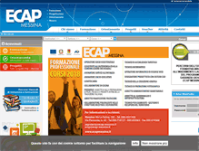 Tablet Screenshot of ecap-messina.it